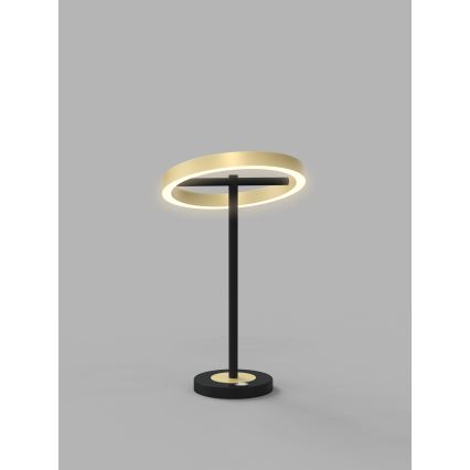 Wofi 8016-104 - LED dodirna prigušiva stolna lampa BREST LED/10,5W/230V crna/zlatna