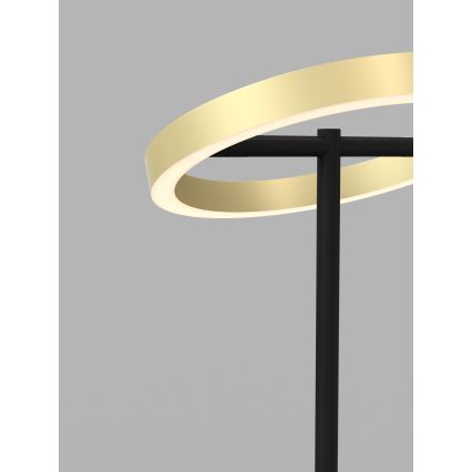Wofi 8016-104 - LED dodirna prigušiva stolna lampa BREST LED/10,5W/230V crna/zlatna