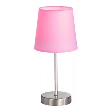 Wofi 832401949000 - Stona lampa CESENA 1xE14/42W/230V ružičasta