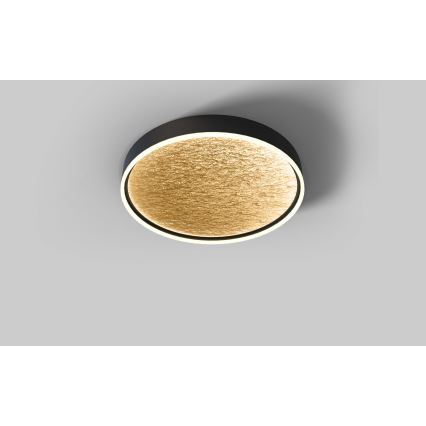 Wofi 9002-104L - LED prigušiva stropno svetlo BORDEAUX LED/60W/230V crna/zlatna