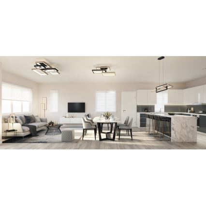 Wofi 9022-306S - LED prigušiva stropna svetiljka MATERA LED/40W/230V