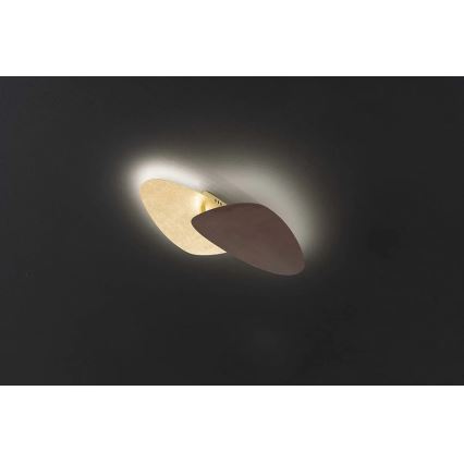 Wofi 9551.02.15.9420 - LED stropno svetlo BELANA LED/12,5W/230V 3000K zlatno