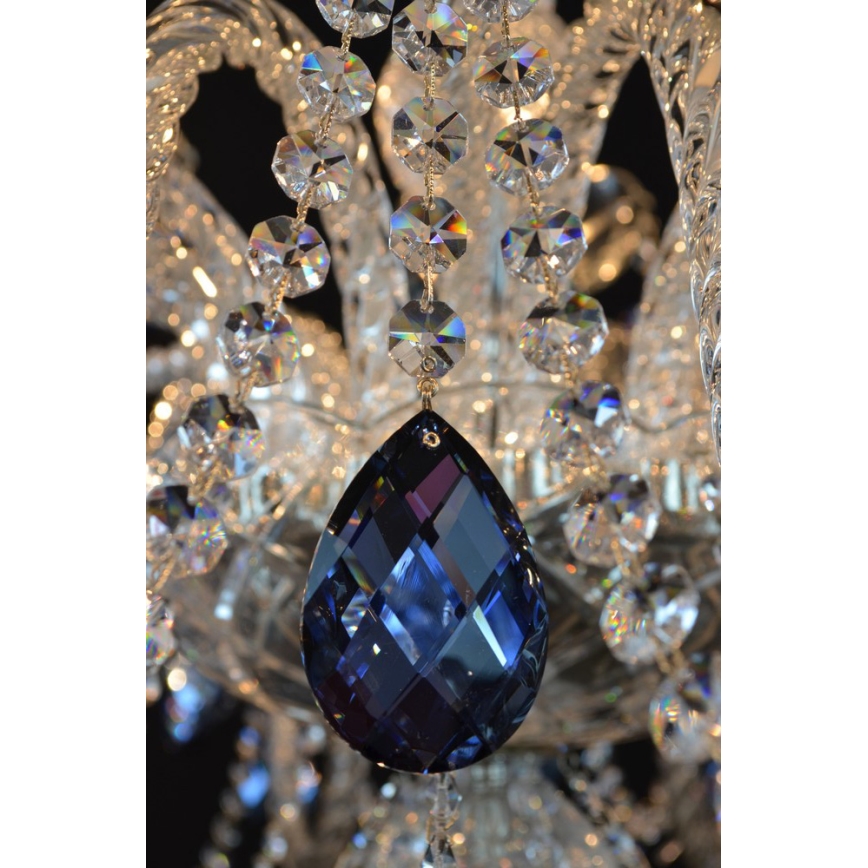 Wranovsky JWZ166182231 - Kristalni luster na lancu OCEAN 18xE14/40W/230V