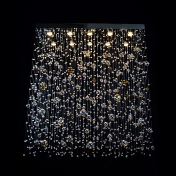 Wranovsky JWZ610100101 - Kristalni plafonski luster ORBIS 10xGU10/40W/230V