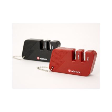 Wüsthof - Džepni oštrač za nože, crni