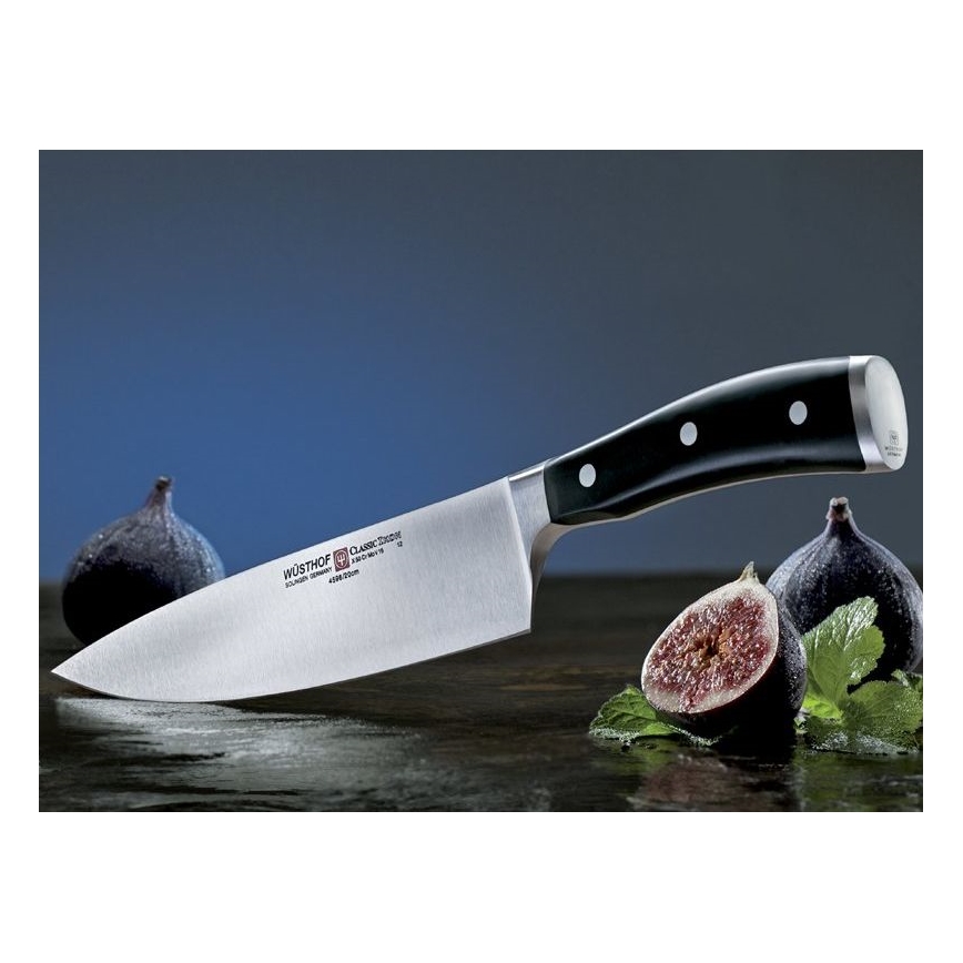 Wüsthof - Set kuhinjskih noževa CLASSIC IKON, 3 kom, crne boje