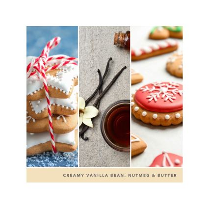 Yankee Candle - Mirisna sveća CHRISTMAS COOKIE, velika, 567 g, 60-90 sati