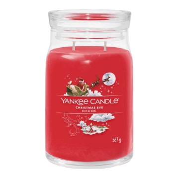 Yankee Candle - Mirisna sveća CHRISTMAS EVE velika 567g 60-90 sati.