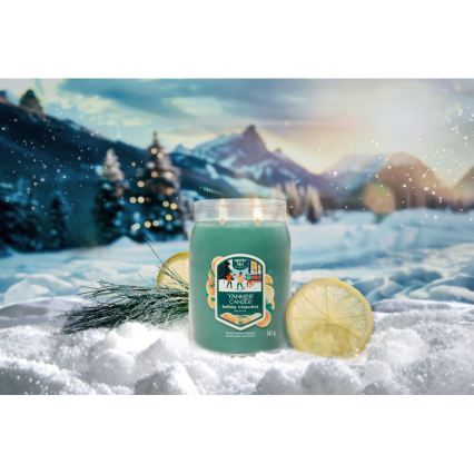 Yankee Candle - Mirisna sveća HOLIDAY WINTERFEST velika 567 g 60–90 sati
