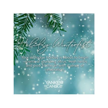 Yankee Candle - Mirisna sveća HOLIDAY WINTERFEST velika 567 g 60–90 sati
