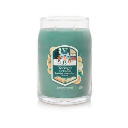Yankee Candle - Mirisna sveća HOLIDAY WINTERFEST velika 567 g 60–90 sati