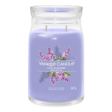 Yankee Candle - Mirisna sveća LILAC BLOSSOMS velika 567g 60-90 sati.