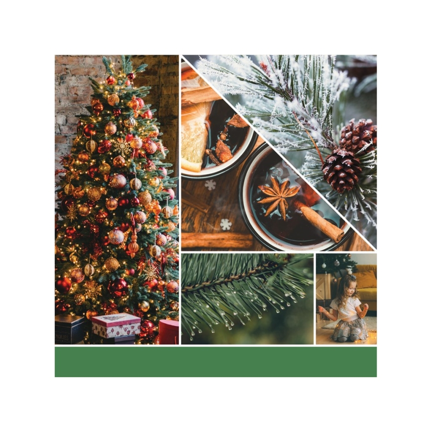 Yankee Candle - Mirisna sveća SHIMMERING CHRISTMAS TREE velika 567g 60-90 sati