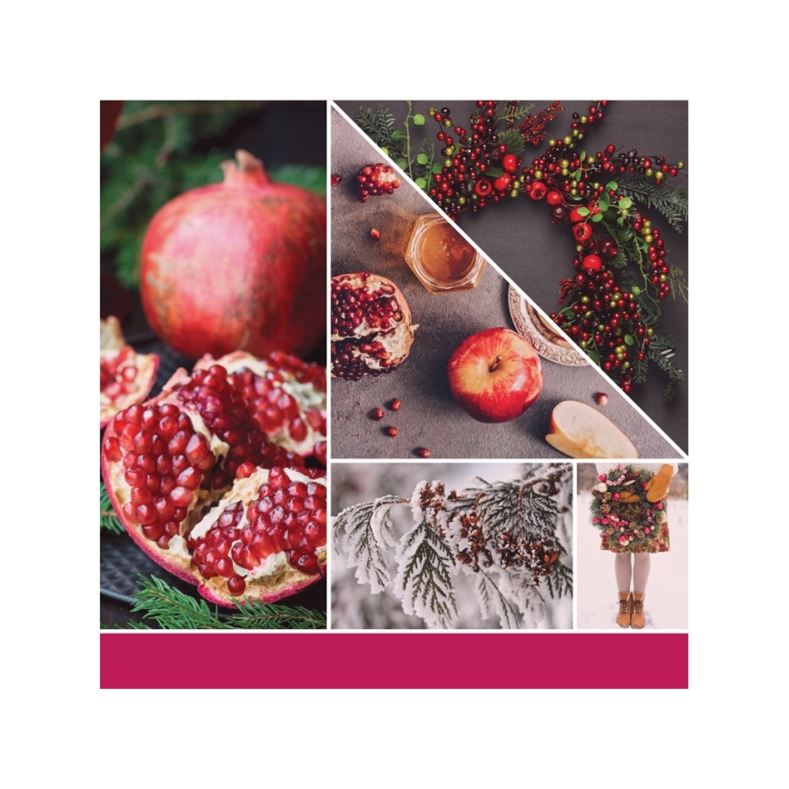 Yankee Candle - mirisna sveća SPARKLING WINTERBERRY velika 567g 60-90 sati.