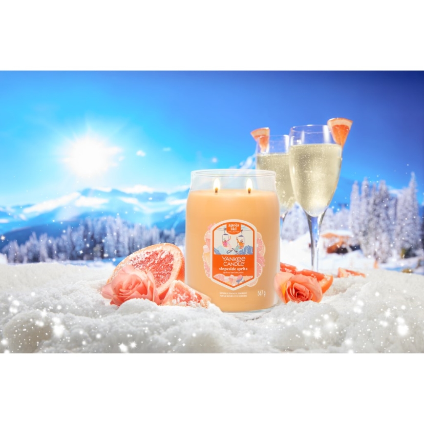 Yankee Candle - velika mirisna sveća SLOPESIDE SPRITZ 567g 60-90 sati