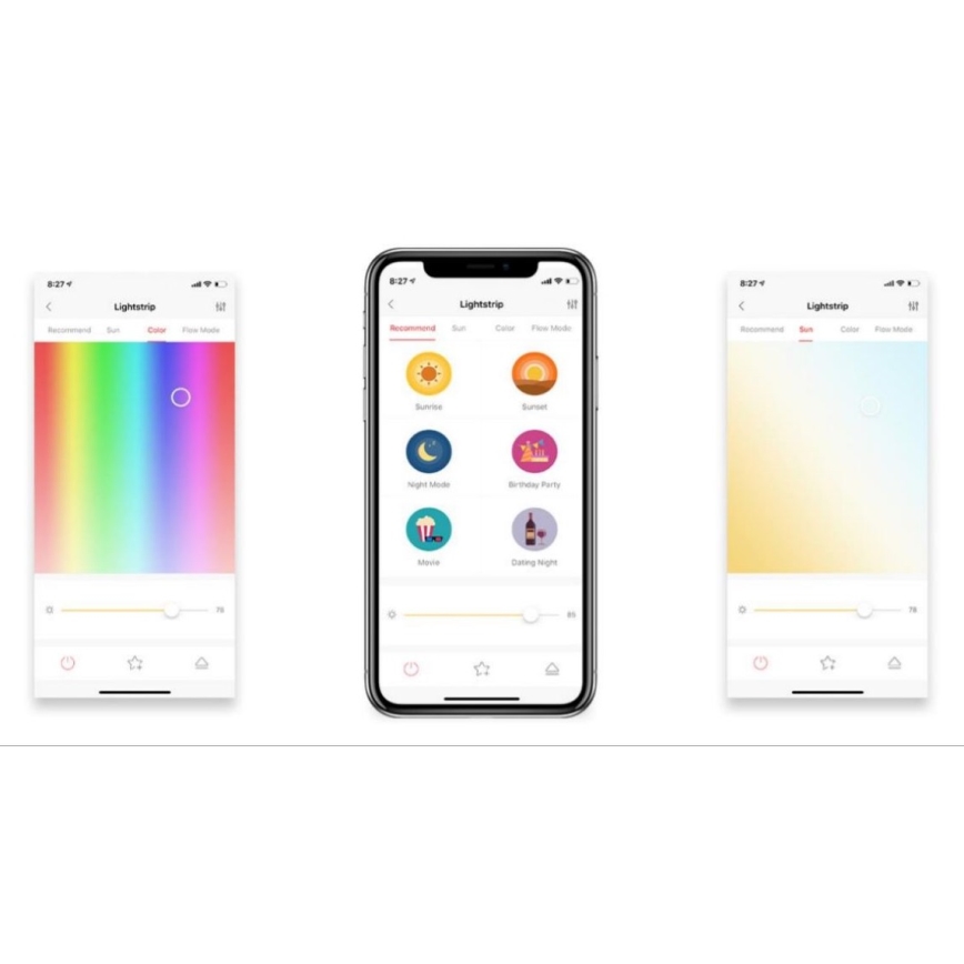 Yeelight - LED RGB prigušiva traka LED/7,5W/230V Wi-Fi 2 m