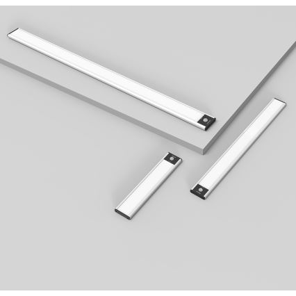 Yeelight - punjivo LED prigušiva osvetljenje za nameštaj sa senzorom LED/2,3W/1500 mAh 4000K 40 cm srebrno