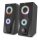 Yenkee - USB zvučnici sa RGB osvetljenjem 6W/5V crni