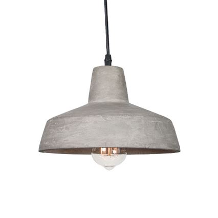 Zambelis 1655 - Betonski luster na sajli 1xE27/40W/230V