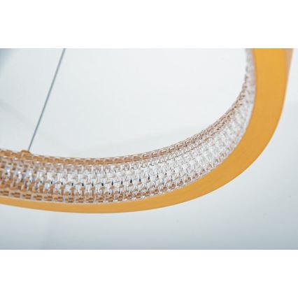 Zambelis 2007 - LED prigušiva luster na sajli LED/50W/230V zlatan