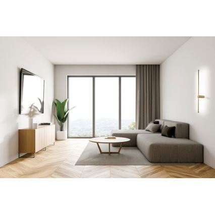 Zambelis 20117 - LED zidna lampa LED/20W/230V zlatna