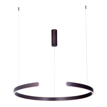 Zambelis 2013 - LED prigušiva luster na sajli LED/40W/230V braon