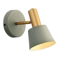 Zambelis 20219 - Zidno spot svetlo 1xE14/25W/230V sivo