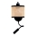 Zambelis 20355 - LED zidna lampa 1xE27/40W + LED/3W/230V ratan