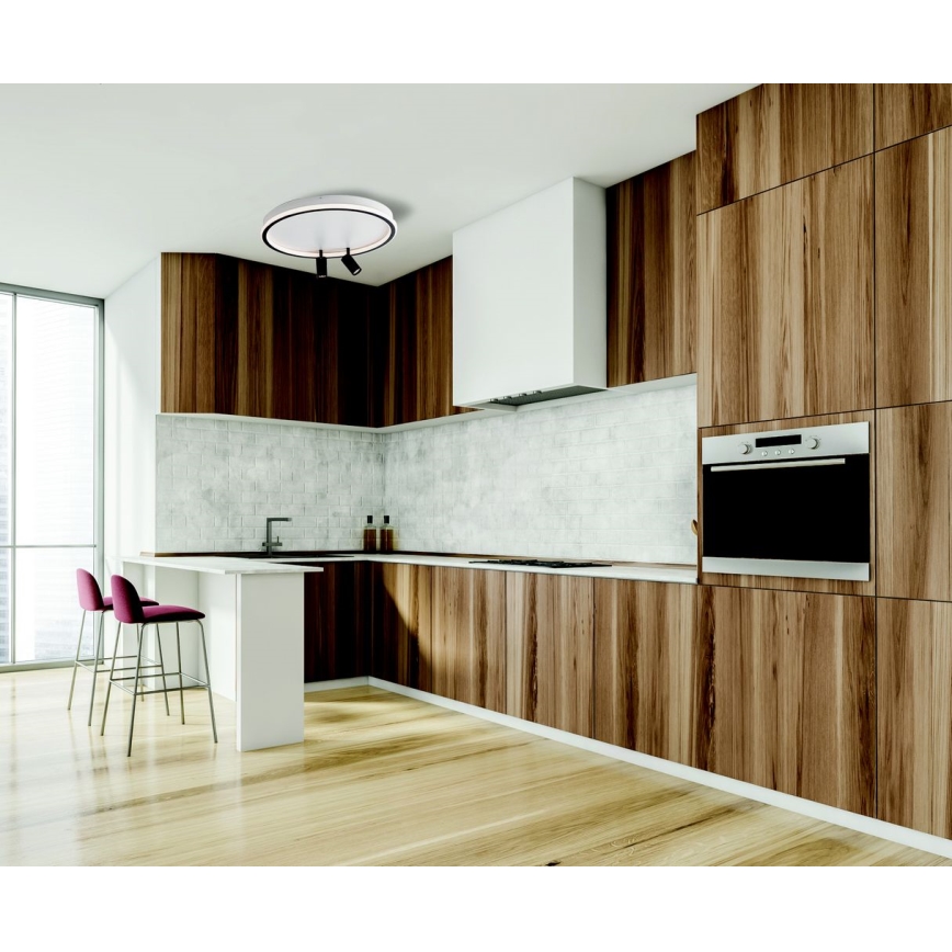 Zambelis 22014 - prigušiva LED stropno svetlo LED/71W/230V crna