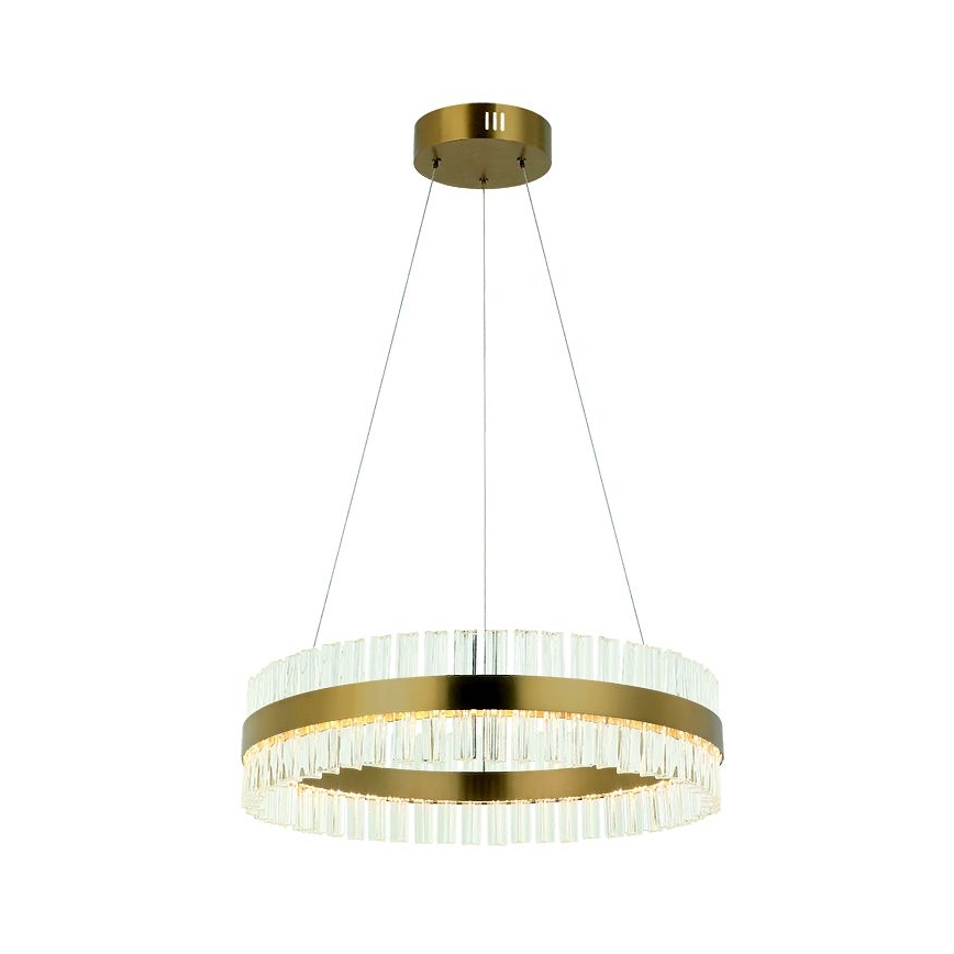 Zambelis 22039 - LED prigušiva luster na sajli LED/56W/230V zlatni