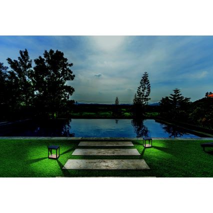 Zambelis E203 - LED spoljna lampa LED/7W/230V IP54 antracit