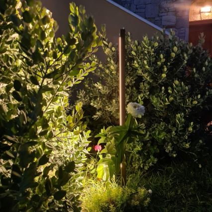 Zambelis E280 - LED spoljašnja lampa LED/15W/230V IP65 braon