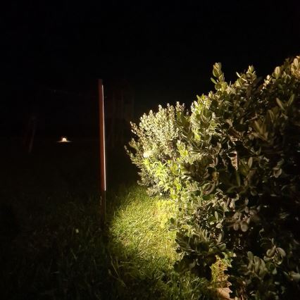 Zambelis E280 - LED spoljašnja lampa LED/15W/230V IP65 braon