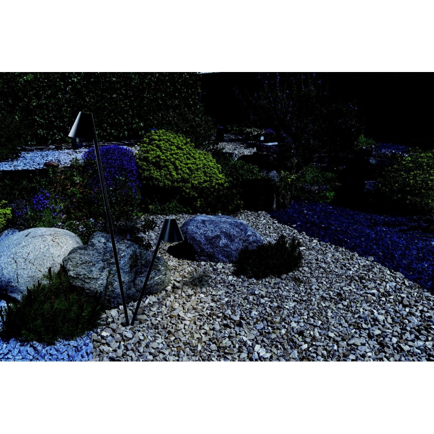 Zambelis E281 - Spoljašnja lampa 1xGU10/20W/230V IP65 antracitna