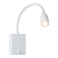 Zambelis H33 - fleksibilna LED lampica LED/3W/230V bela