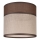 Zamenska prigušiva za luster, podnu lampu i zidnu svetiljku ANDREA E27, prečnik 16 cm, braon/bež