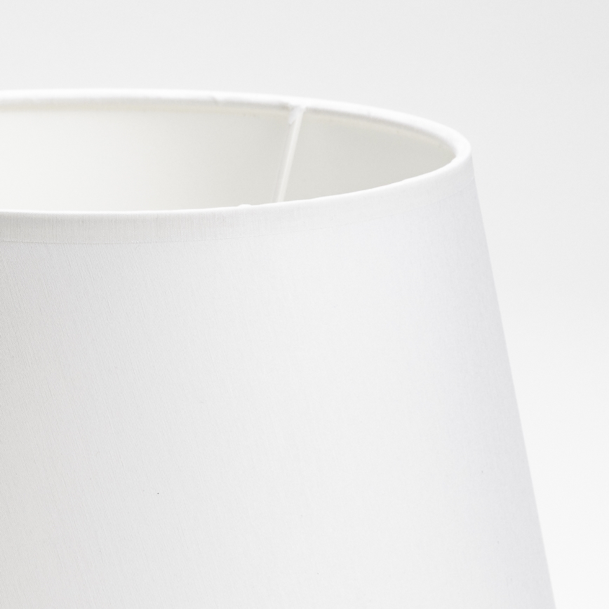 Zamenska prigušiva za stonu lampu LORENZO E27 20x26 cm, bela