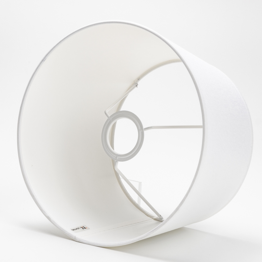 Zamenska prigušiva za stonu lampu LORENZO E27 20x26 cm, bela