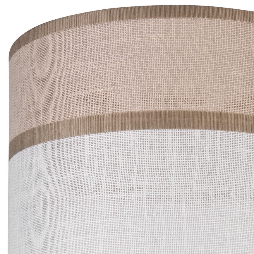 Zamenski abažur za luster, stonu lampu i zidnu svetiljku ANDREA E27, prečnik 16 cm, bež/siva