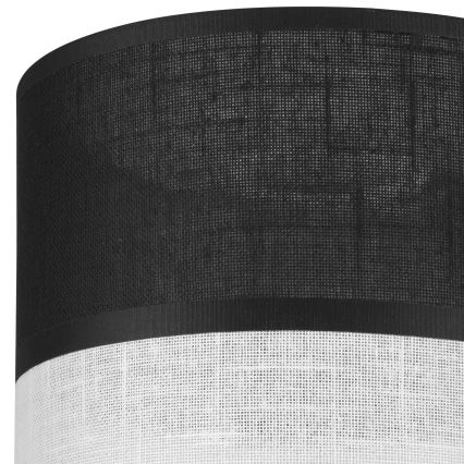 Zamenska prigušiva za luster, zidnu i stonu lampu ANDREA E27, prečnik 16 cm, crno-bela