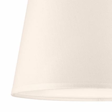 Zamenski abažur za luster i zidnu lampu ELLIE E27, prečnika 15 cm, krem