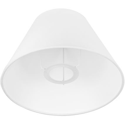 Zamenski abažur za stonu lampu JUTA E27, prečnika 19 cm, beo