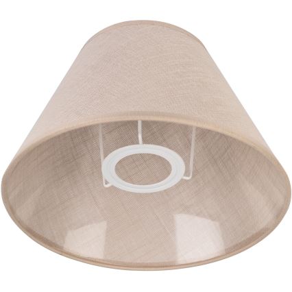 Zamenski abažur za stolnu lampu JUTA E27, prečnik 19 cm, bež