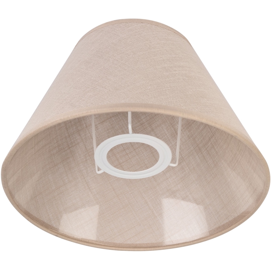 Zamenski abažur za stolnu lampu JUTA E27, prečnik 19 cm, bež