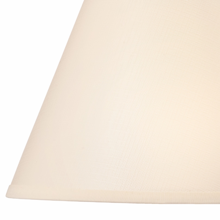 Zamenski abažur za stonu lampu JUTA E27, prečnika 19 cm, krem boje