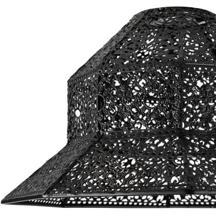 Zamenski abažur za luster SAMIRA E27, prečnik 33 cm, crna