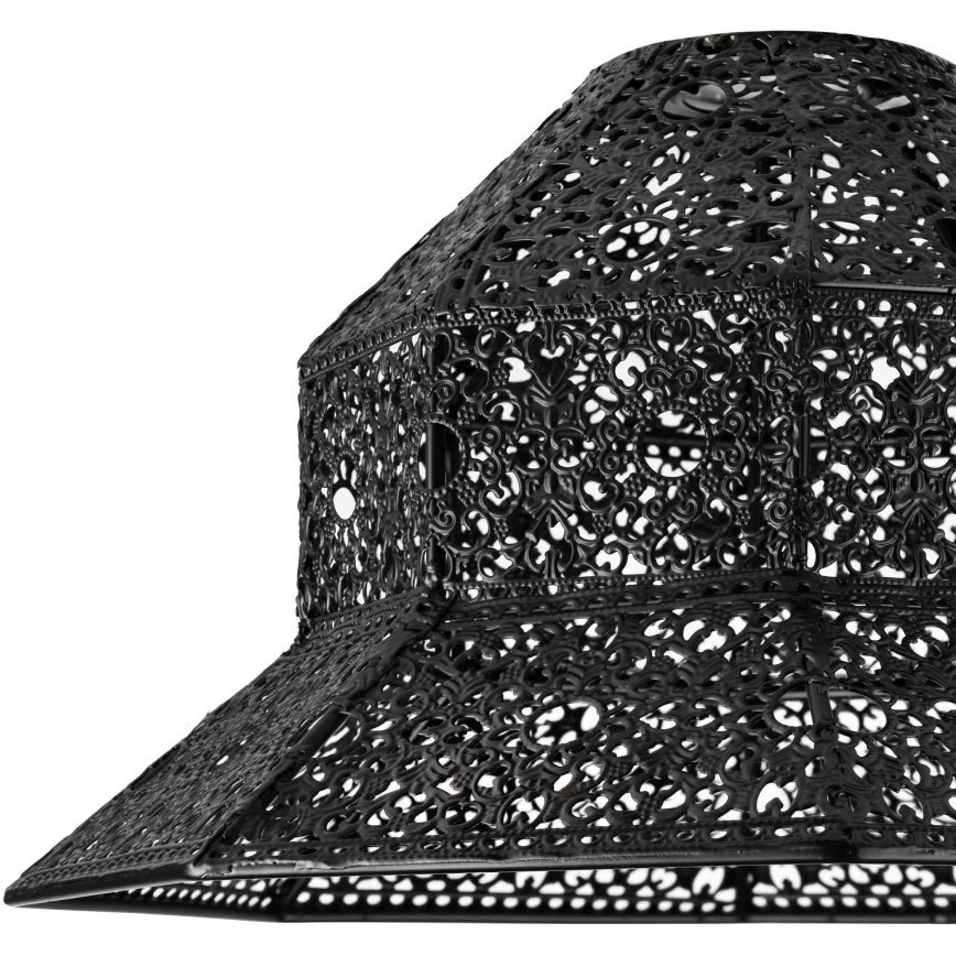 Zamenski abažur za luster SAMIRA E27, prečnik 33 cm, crna