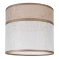 Zamenski abažur za luster, stonu lampu i zidnu svetiljku ANDREA E27, prečnik 16 cm, bež/siva