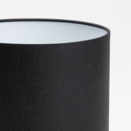 Rezervni abažur za stonu lampu i zidno svetilo DEVA E27 16x20 cm crni