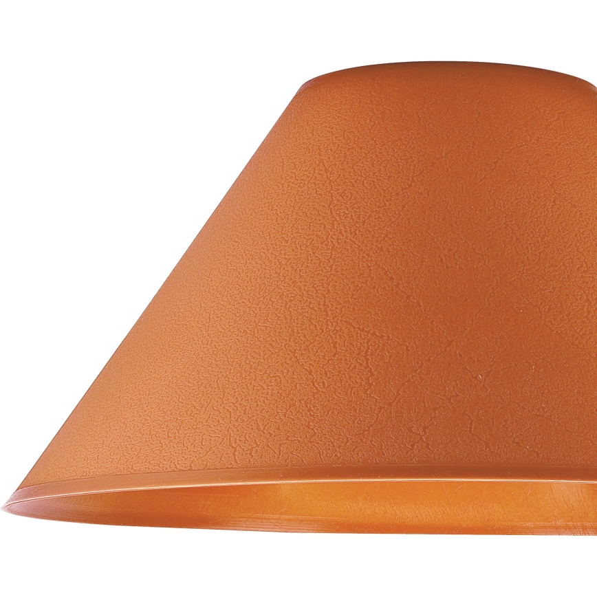 Zamenski abažur za stonu lampu E14 21x11 cm narandžast